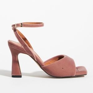 Angel Alarcon Puffy Ankle Strap Heel